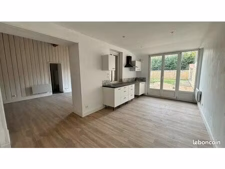 maison 75 m2 - 2 chambres + jardin + garage