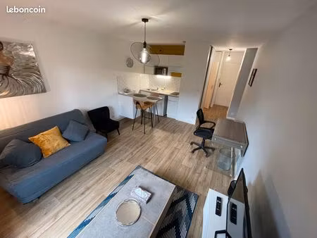 location studio  meublé et lumineux – 27 m² – le mans  centre-ville