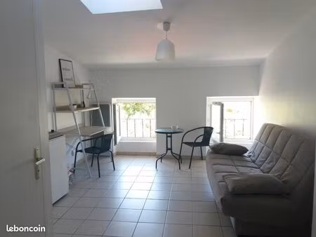 studio meublé centre ville 21m2