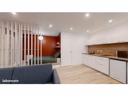 studio 27 m² rénové et meublé – cœur de bourg bouguenais