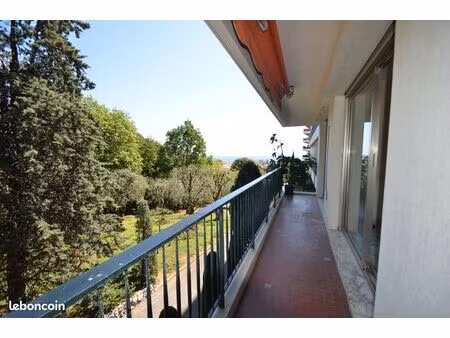 très joli f2 - 58 m2 - lanterne - vue parc et mer