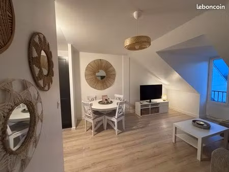 meublé 3 pièces 45m2 refait à neuf