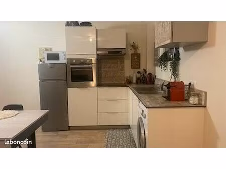 f2 meublé libre mi avril