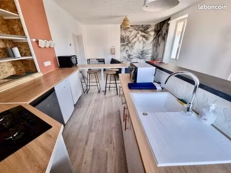 très bel appartement t2 meublé et moderne de 47m2