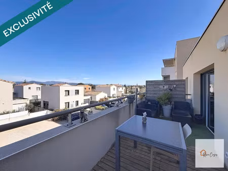 vente appartement 2 pièces 40 m² canet (34800)