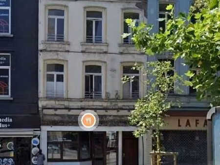 à vendre immeuble mixte rénové à charleroi ( maison de comme
