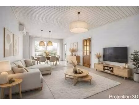 appartement 3 chambres  terrasse  jardin  parking et garage