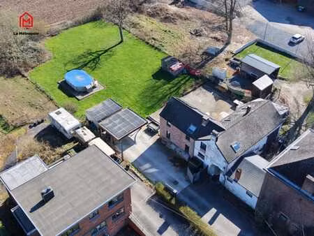 maison 3 facades 4 ch + jardin + piscine