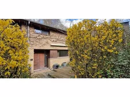 biéreau : maison dans un écrin de verdure  en bordure du par