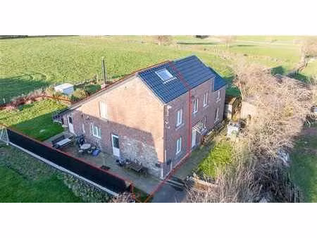 maison 3 façades avec jardin à soumagne