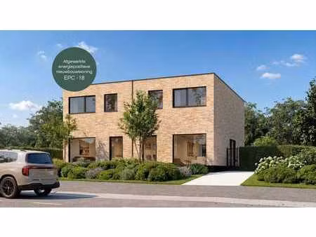 afgewerkte energiepositieve (epc -18) nieuwbouwwoning