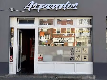 à vendre: fond de commerce snack/friterie à la louvière