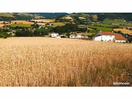 dernier terrain à bâtir 500 m² – brussieu – viabilisé – 110 950