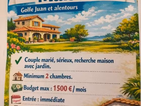 cherche maison à louer