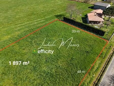 terrain constructible à vendre