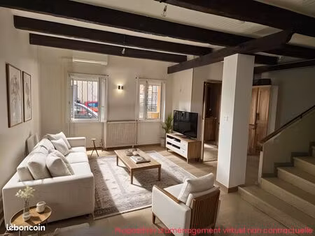 maison 109 m² avec extérieur – aucun travaux – clim – dpe