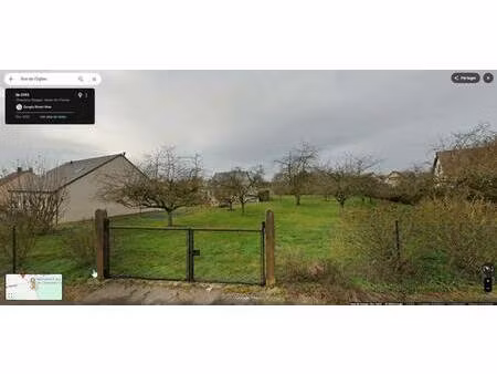 terrain constructible à vendre