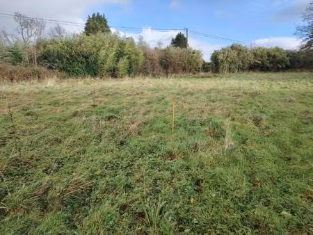 terrain constructible à vendre