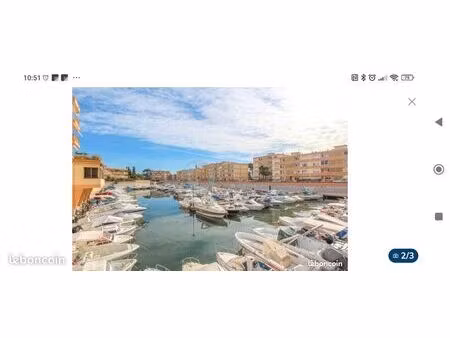 location place de bateau 2 m 50 par 6 m 50 dans le port privé marco polo à mandelieu
