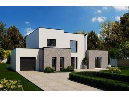 terrain avec maison neuve à vendre