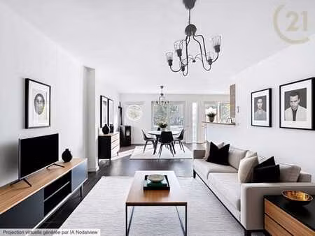 rez-de-chaussée 2 chambres avec parking compris !