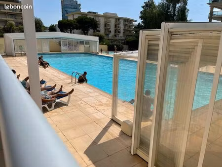 vds studio en multipropriété tout le mois août proche nice