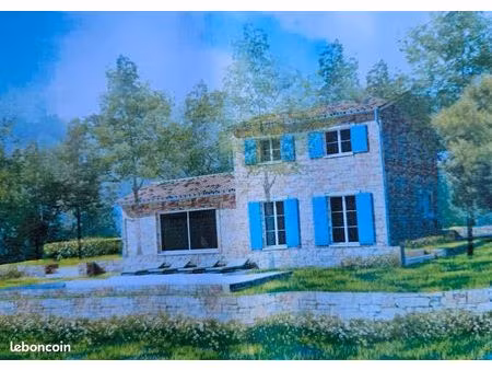 villa neuve contemporaine (en cours de construction)