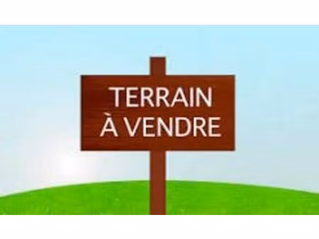 terrain constructible à vendre