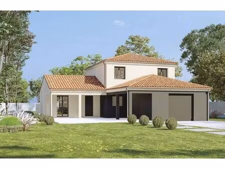 terrain avec maison neuve à vendre