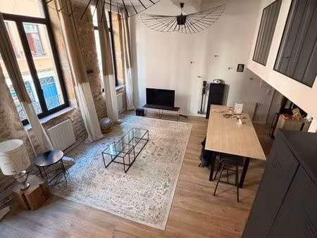 magnifique t3 duplex croix rousse centre