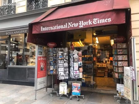 fond de commerce 25 m² paris 5e