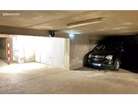 garage en sous-sol sécurisé- paris 19ème