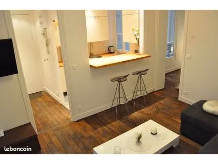 charmant 2 pièces meublé - paris 8e  idéal pour jeune couple ou étudiant