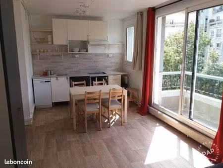 studi 26m2 + balcon + parking + cave butte aux cailles