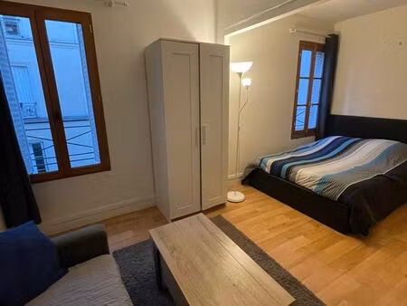 studio meublé gobelins paris 13ème à louer