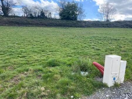 terrain constructible viabilisé à vendre