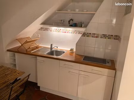 vente studio 18m² meublé