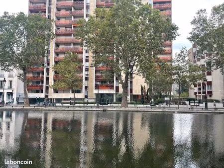 studio meublé canal saint martin