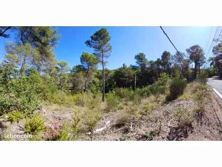 vente terrain constructible 2653m2 - la roque d'anthéron