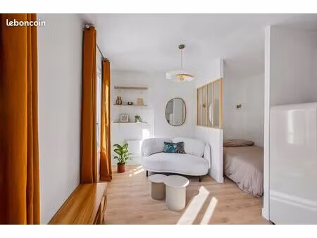 magnifique appartement t1bis de 25m² entièrement rénové