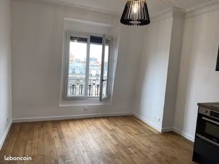 studio 16 8 m² – 7ᵉ étage – 2 min métro – loué 850 cc – paris 18