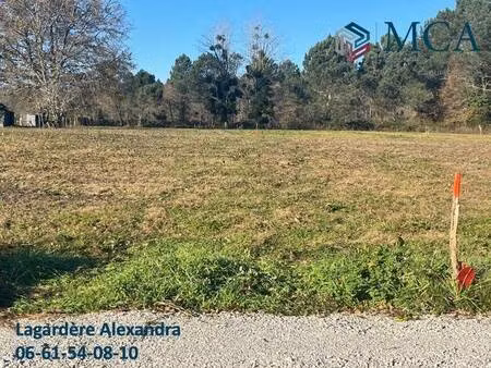 terrain constructible viabilisé à vendre