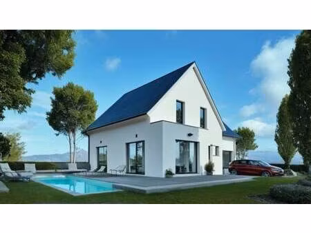 terrain avec maison neuve à vendre