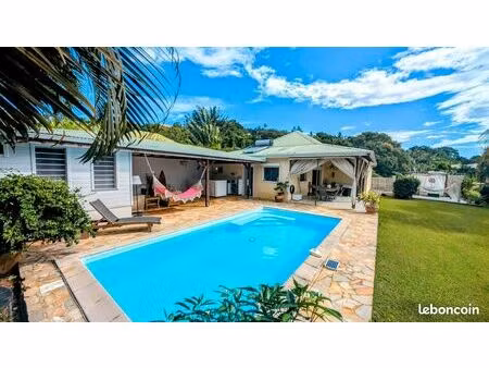 villa t7 plain-pied avec piscine  vue mer et dépendance – la trinité