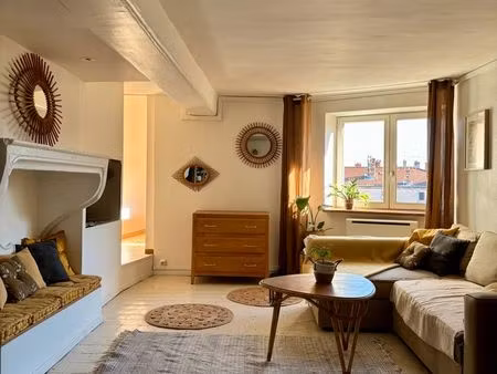 t3 - bellecour - appartement rénové et meublé