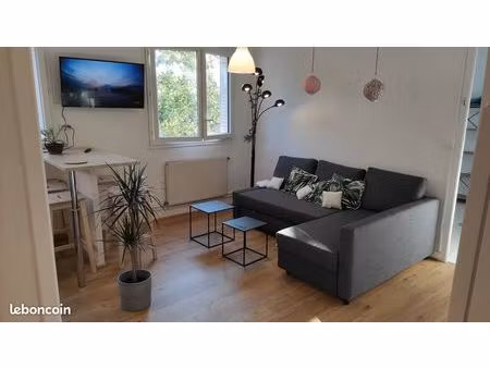 t3 55 m² – 2 chambres – montchat / chu edouard herriot. à louer appartement lumineux de 55