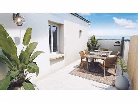 terrain avec maison neuve à vendre