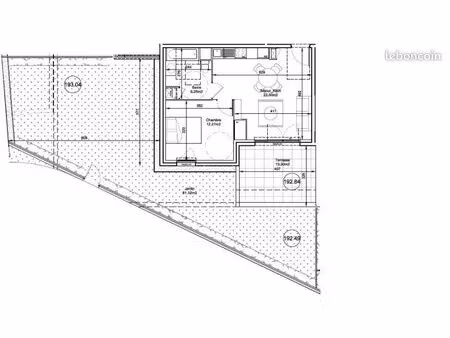 appartement 2 pièces 41 m²