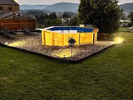 maison secteur unieux / terrain 960m2 / piscine