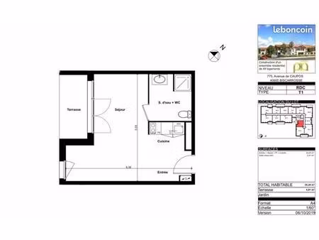 appartement t1 biscarrosse